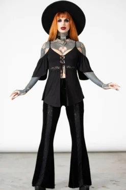Killstar Verna - Samettihousut