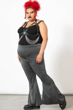 Killstar Wicked Weekender Flares - housut