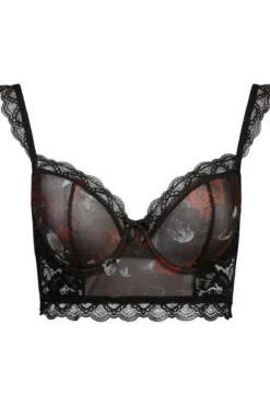 Killstar Wild Rose - Rintaliivit