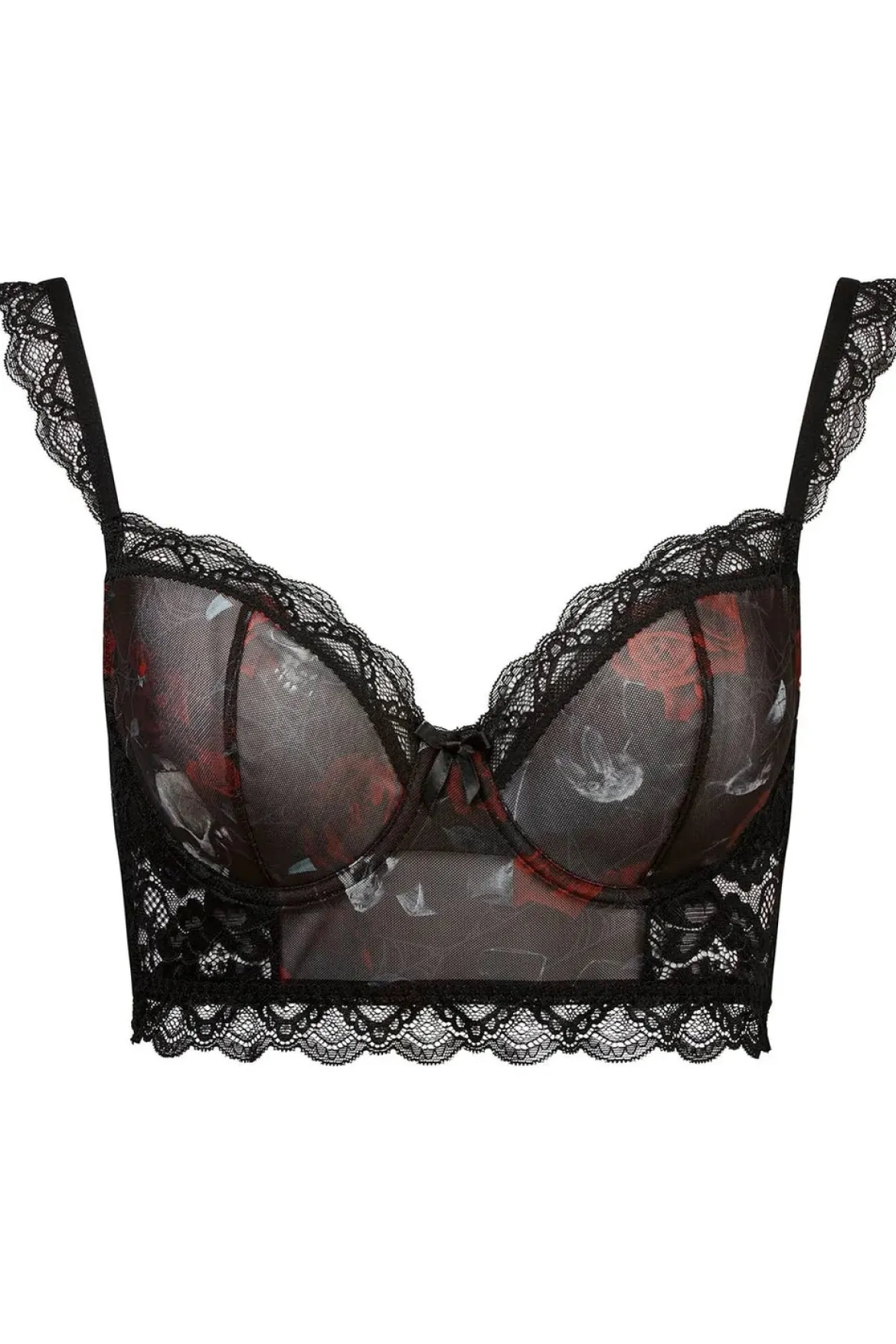 Killstar Wild Rose - Rintaliivit