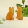 Kissa - punainen akaatti