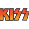 KISS Cut-Out Logo - Kangasmerkki
