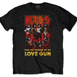 KISS Love Gun Glow - T-paita