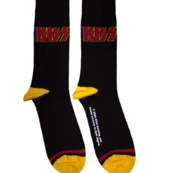 KISS: Red logo single stripe - Sukat