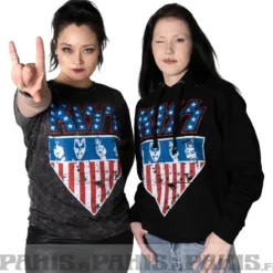 KISS: Stars & Stripes - Huppari, musta