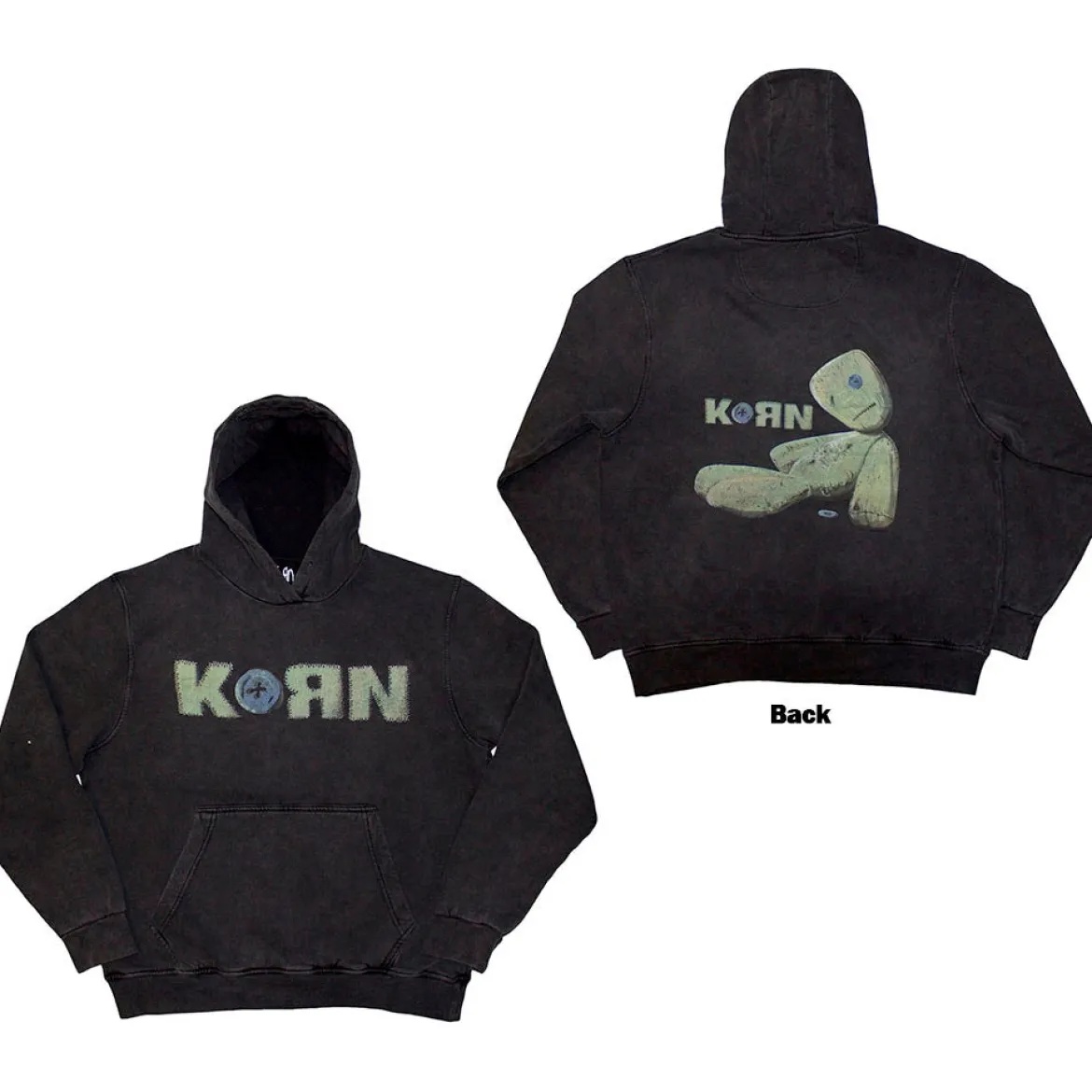 Korn: Doll issues - Harmaa kivipesty huppari