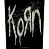 Korn Splatter Logo - Kangasmerkki, selkä