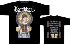 Korpiklaani A Man with a Plan - T-paita