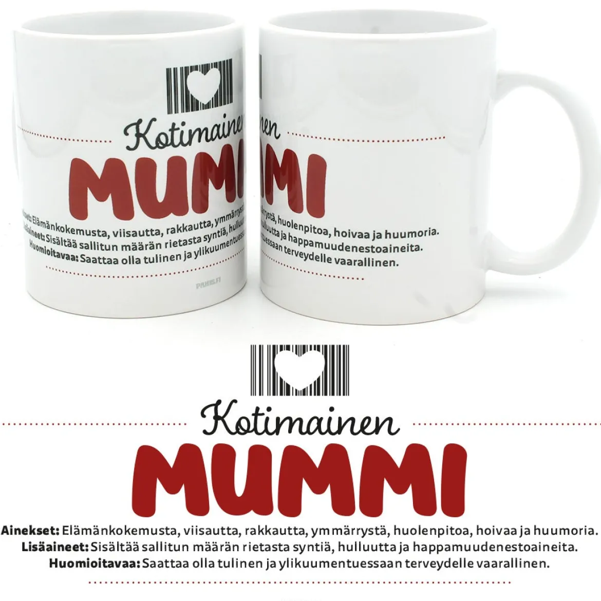 Kotimainen Mummi - Muki