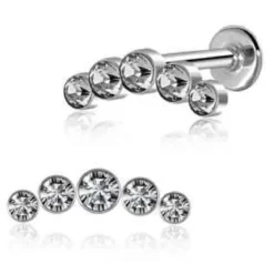 Kristallikaari - Lävistyskoru, labret