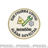 Kun fysiikka loppuu - haalarimerkki