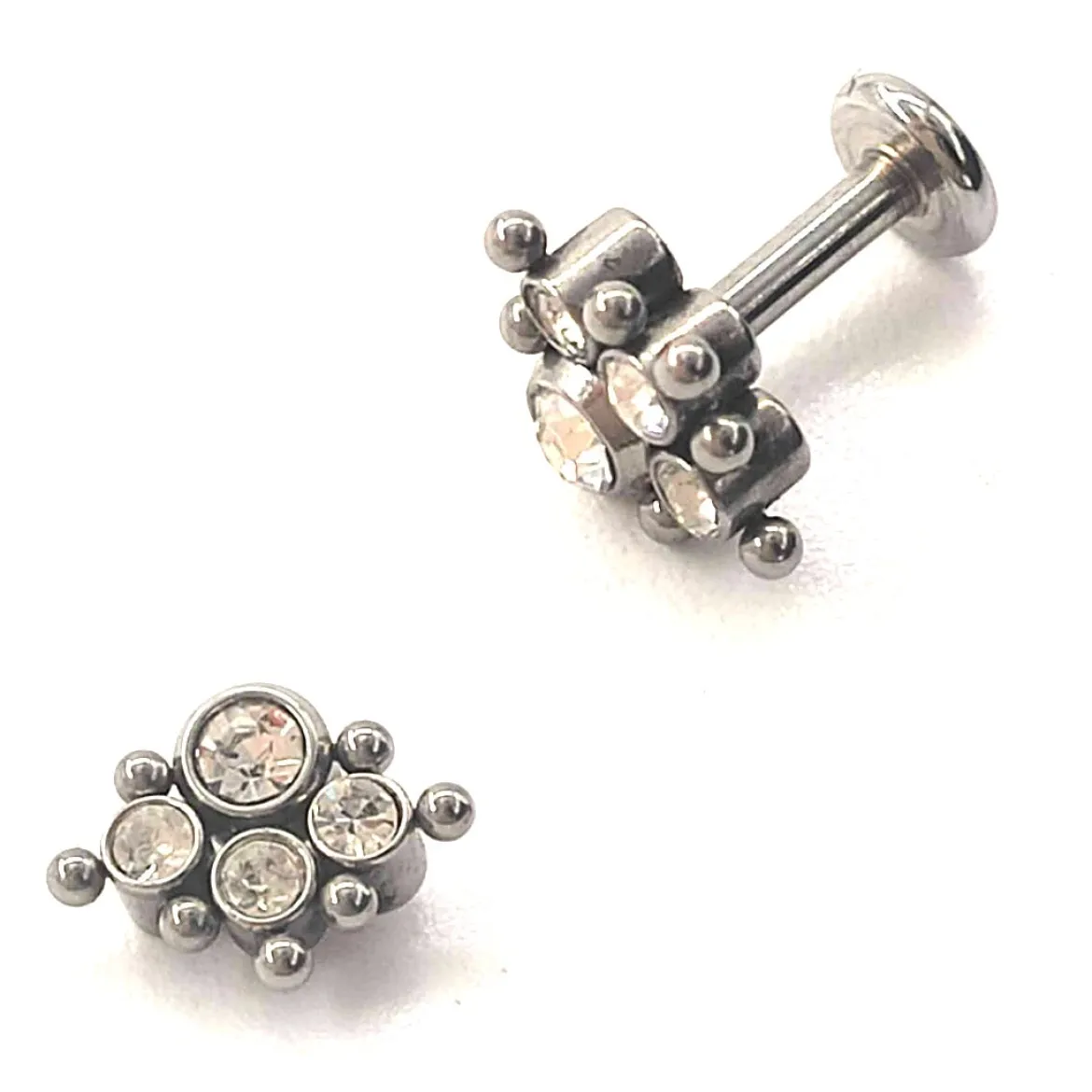 Kvartsiruutu - Lävistyskoru, labret