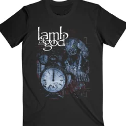 Lamb of God: Circuitry Skull Recolour - T-paita