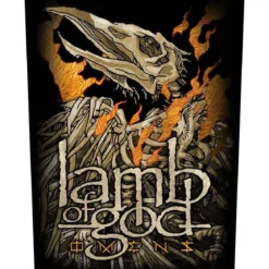 Lamb Of God Omens - Kangasmerkki, selkä