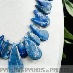 Lapis lazuli helminauha, pisarat 1–5 cm, 41 kpl
