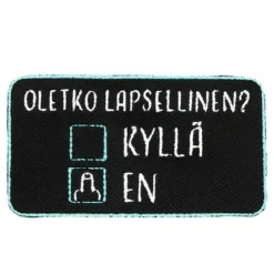 Lapsellinen - haalarimerkki