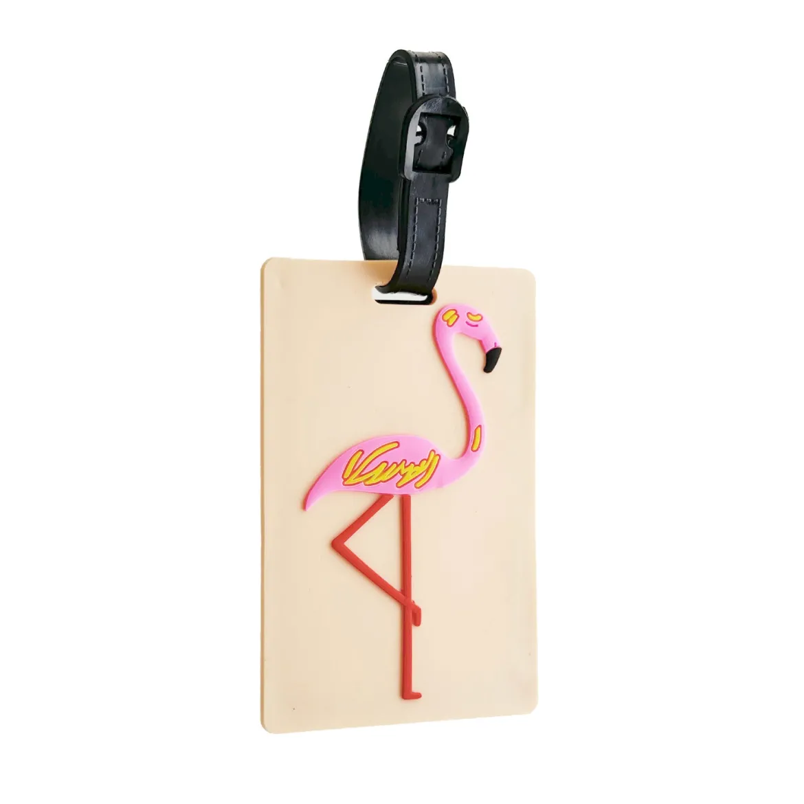 Laukun nimikyltti - Flamingo