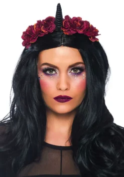 Leg avenue Dark Velvet Unicorn - Hiuspanta