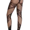 Leg Avenue Lace and Net Illusion - Verkkoleggingsit