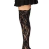 Leg Avenue Rose Lace - Ylipolvensukat
