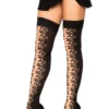 Leg Avenue Rosette Panel - Ylipolvensukat