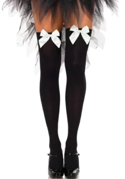 Leg Avenue Thigh high with bow - Ylipolvensukat, eri värejä