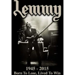 Lemmy Lived to win - Seinälippu