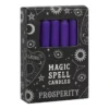 Loitsukynttilät Prosperity 12 kpl, violetti