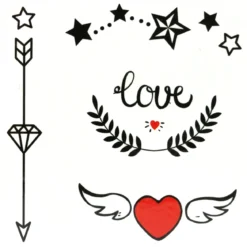 Love - Pieni siirtotatuointi