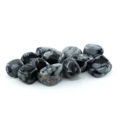 Lumihiutale Obsidiaani - Rumpuhiottu 10-20mm