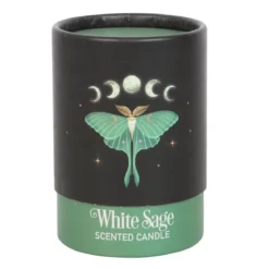 Luna Moth White Sage - tuoksukynttilä
