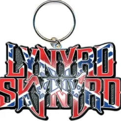Lynyrd Skynyrd Flag logo - Avaimenperä