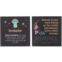 Magical Aveturine Crystal Mushroom