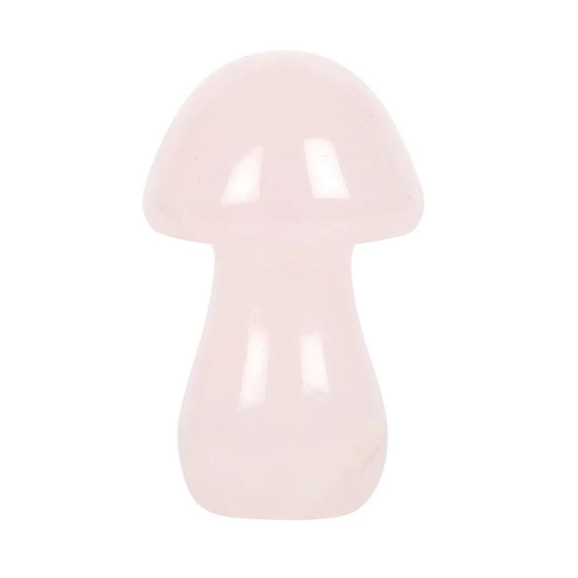 Magical Rose Quartz Crystal Mushroom