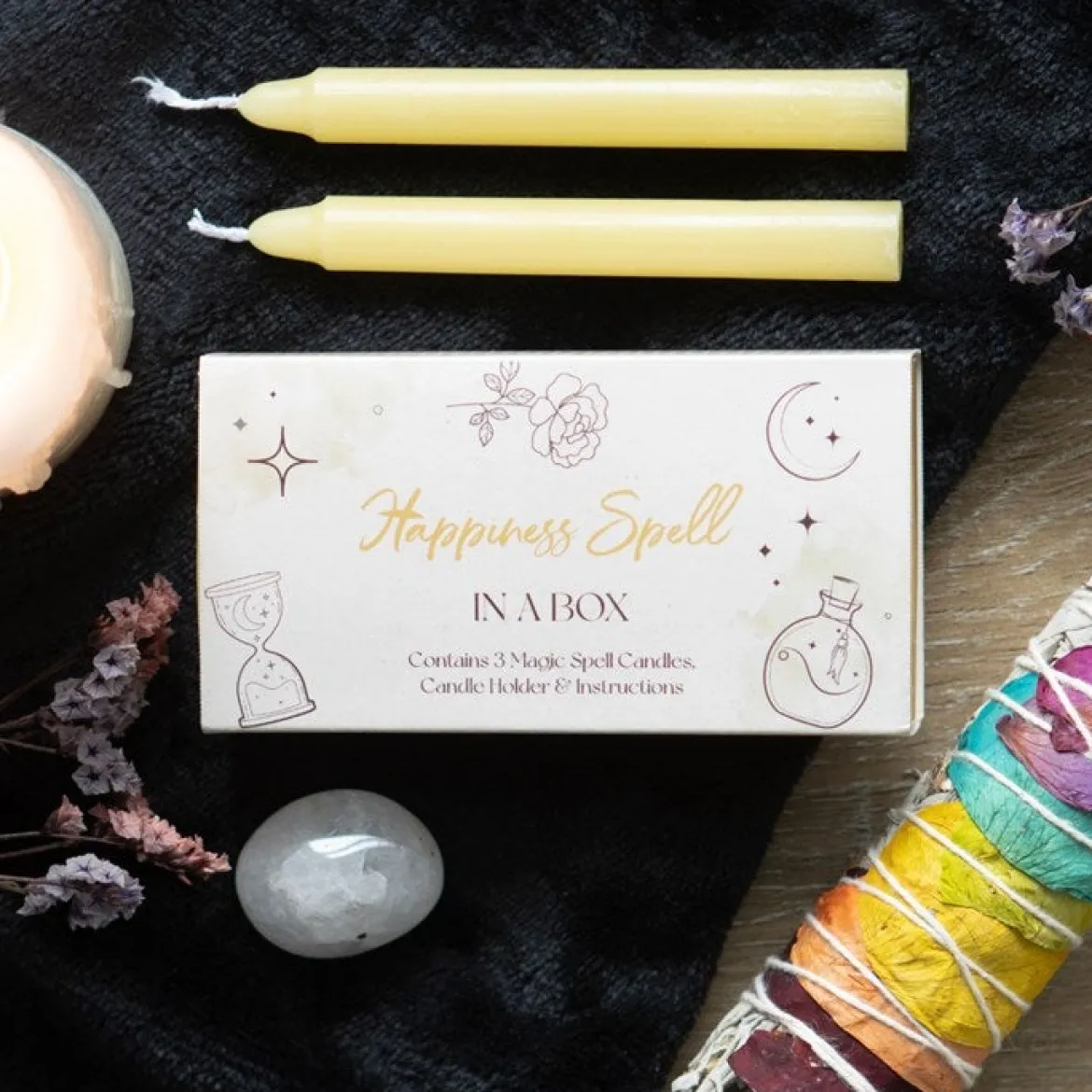 Magic Happiness Spell in a Box - Kynttilät