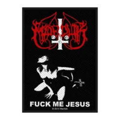 Marduk 'Fuck Me Jesus'- Kangasmerkki