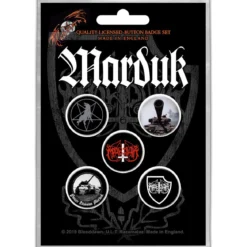 Marduk Panzer Division- Pinssi setti 5kpl