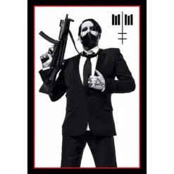 Marilyn Manson Machine gun - Seinälippu
