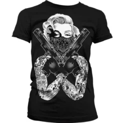 Marilyn Monroe Gangsta pose - Naisten T-paita