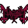 Mayhem: Logo Cut Out - Kangasmerkki