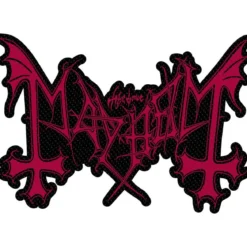 Mayhem: Logo Cut Out - Kangasmerkki