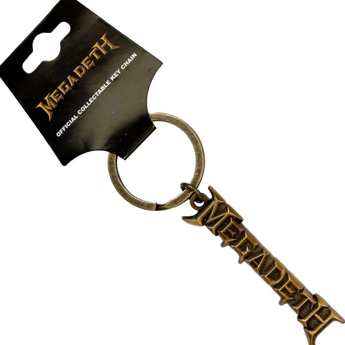 Megadeth Gold Logo v2 - Avaimenperä