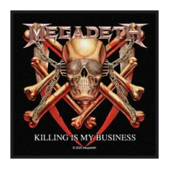 Megadeth: Killing Is My Business - Kangasmerkki