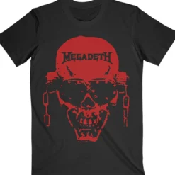 Megadeth Vic high contrast red - T-paita