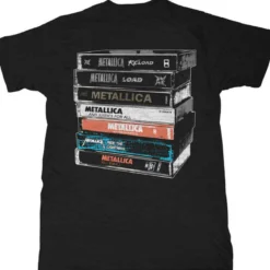 Metallica Cassette - T-paita
