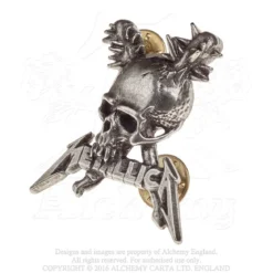 Metallica Damage including skull - Pinssi