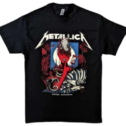 Metallica Enter Sandman Poster - T-paita