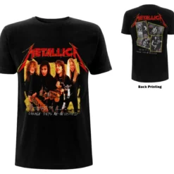 Metallica Garage photo yellow -T-paita