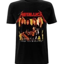 Metallica Garage photo yellow -T-paita