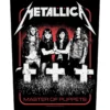 Metallica: Master of Puppets band - Selkämerkki